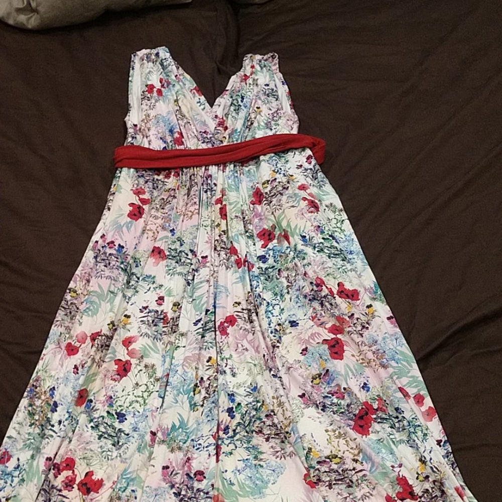 Maxi maternity dress